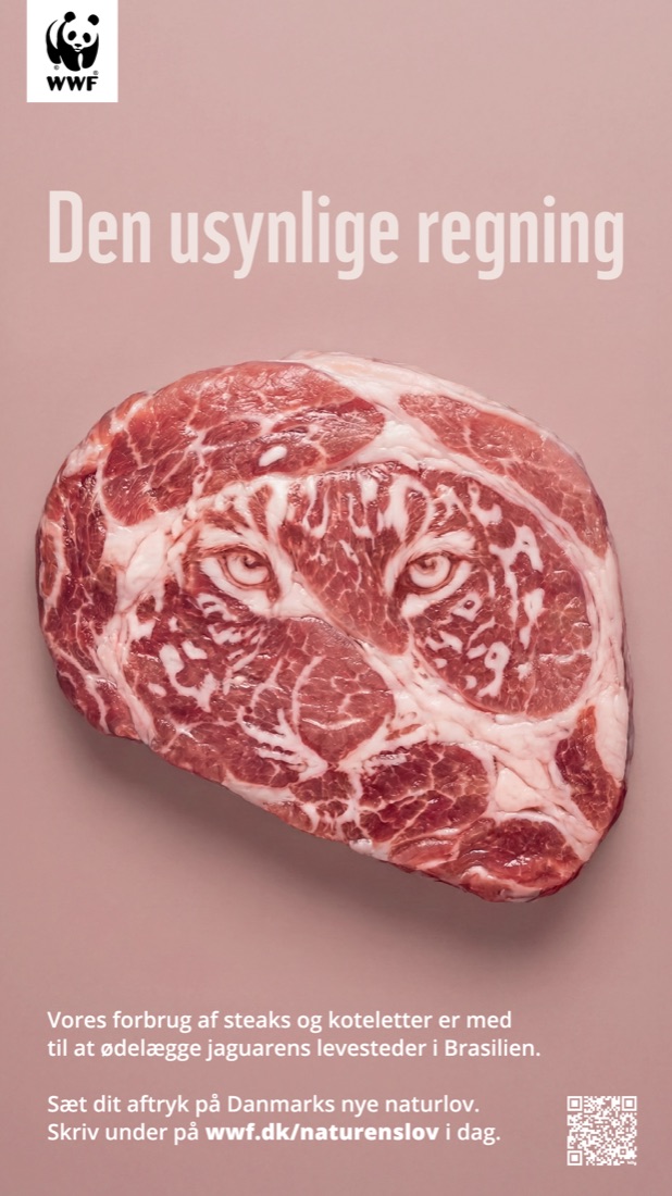 Den usynlige regning — kød og jaguar (WWF Danmark)
